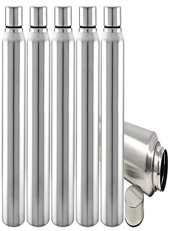 STEEPLE Water Bottle 1000ml Stainless Steel |Fridge Water Bottle Set 1Litre (6) - Image 1